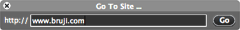 URL window
