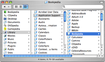 Pedia folder location